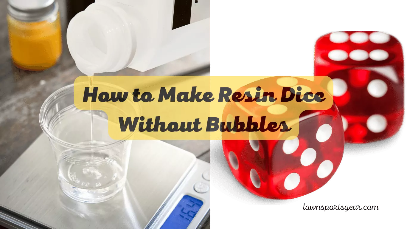 How to Make Resin Dice without Bubbles